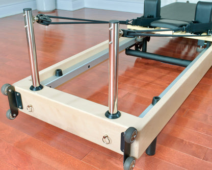 Pilates Reformer Pliable en bois d'Érable