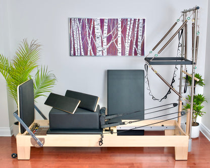 Pilates Reformer Tower Studio en bois d'Érable